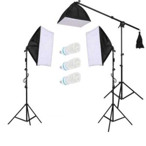 کیت نور ثابت 3 لامپ